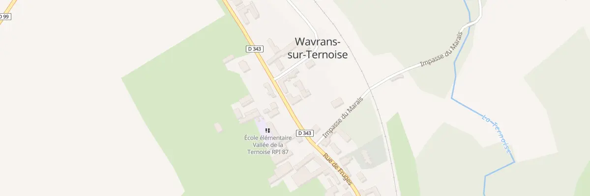 Plan du 46 Rue de Fruges à Wavrans-sur-Ternoise