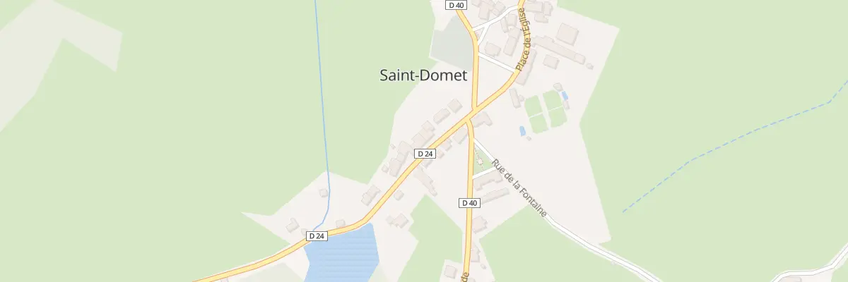 Plan du 4 Rue de l’Etang à Saint-Domet