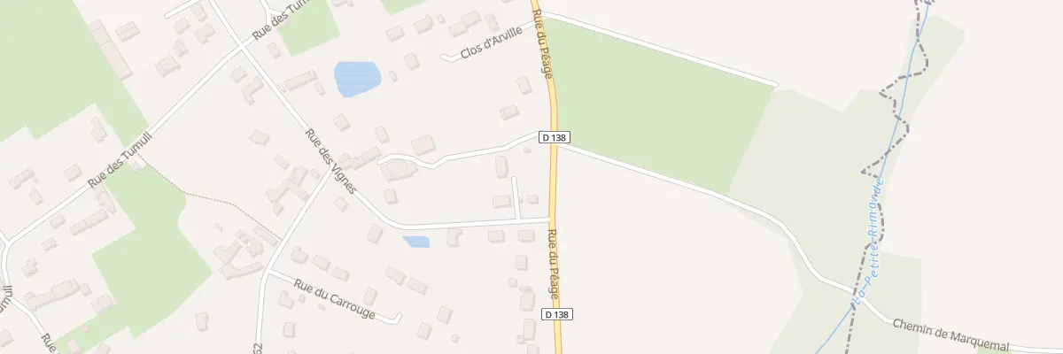 Plan du 2 Rue des Vignes à Chambon-la-Forêt