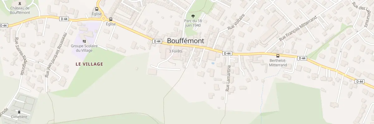 Plan du 10 Rue Jean Jaurès à Bouffémont