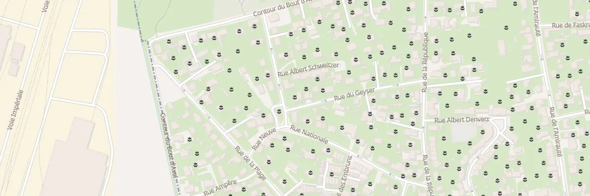 Plan du 28 Rue du Geyser Fort Mardyck à Dunkerque