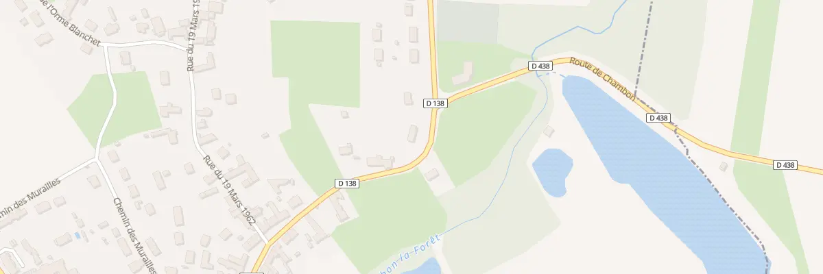 Plan du 33 Rue du Sculpteur Oscar Roty à Chambon-la-Forêt