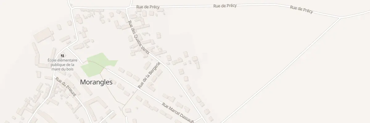 Plan du 187B Rue des Quatre Vents à Morangles