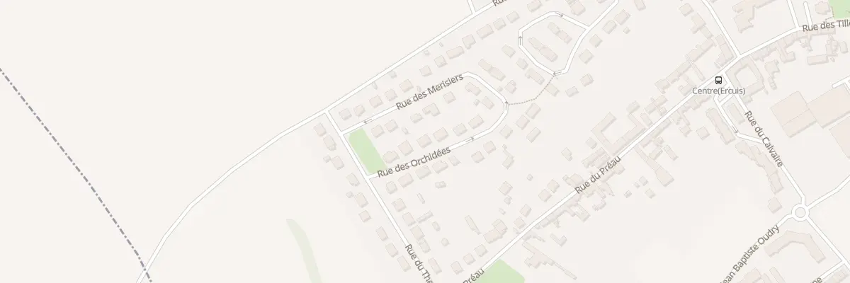 Plan du 79 Rue des Orchidees à Ercuis