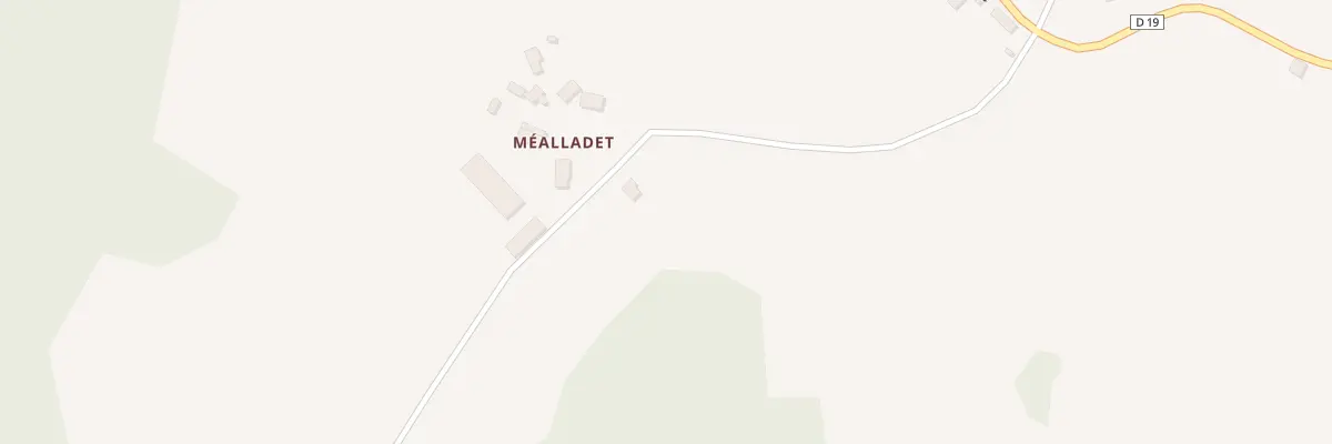 Plan du 6002 Méalladet à Puycapel
