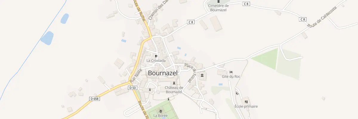 Plan du 5072 Bournazel à Bournazel