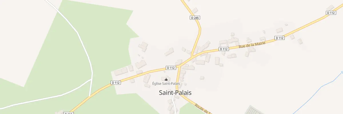 Plan du 5015 Le Presbytere à Saint-Palais