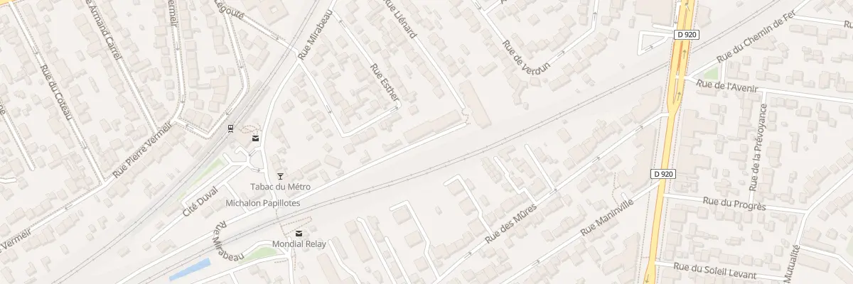 Plan du 85 Rue Mirabeau à Antony
