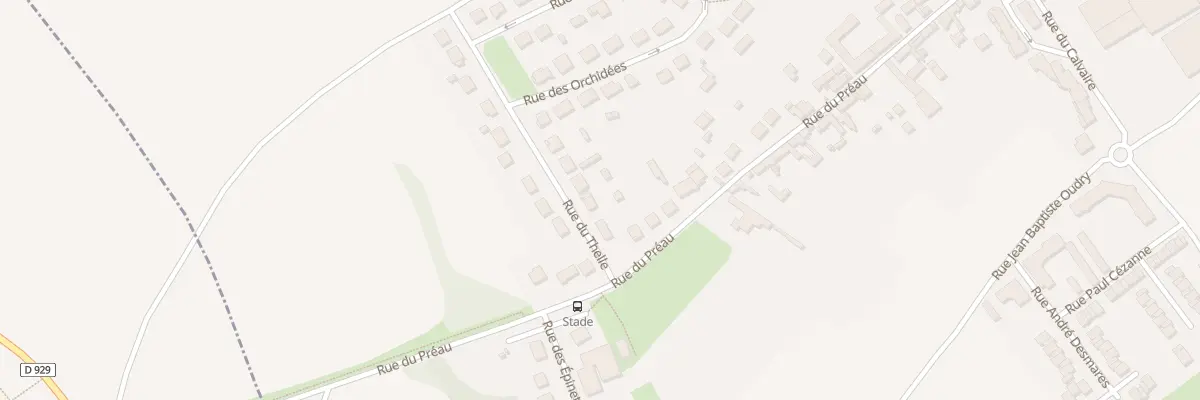 Plan du 48 Rue du Thelle à Ercuis
