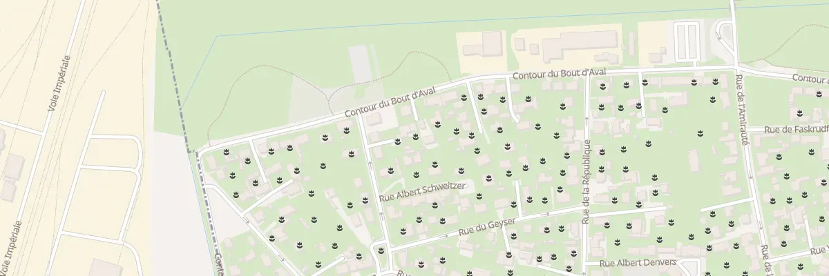 Plan du 86 Rue du Ctr du Bout d’Aval Fm à Dunkerque