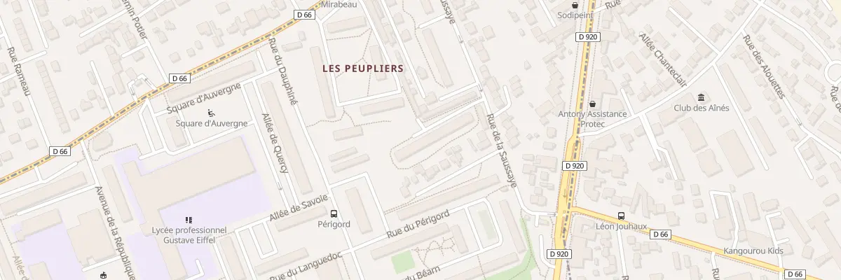 Plan du 30 Rue de la Saussaye à Massy