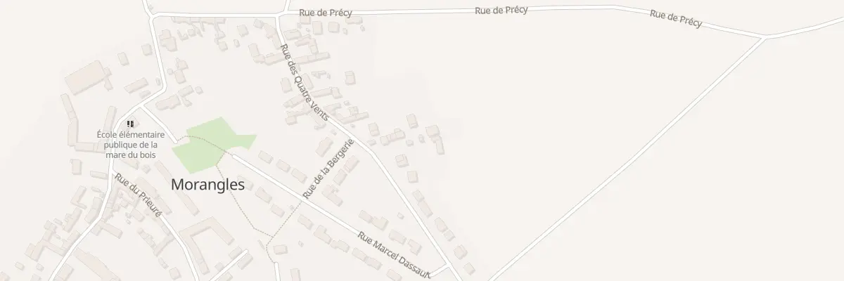 Plan du 187 Rue des Quatre Vents à Morangles