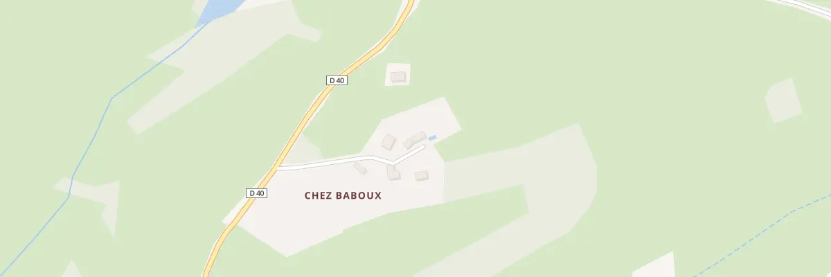 Plan du 5100 Chez Babout à Saint-Domet