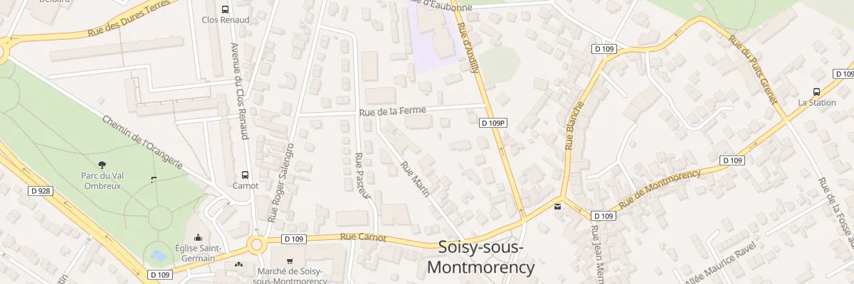 Plan du 2 Rue Blériot à Soisy-sous-Montmorency