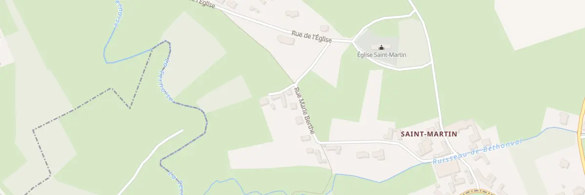 Plan du 15B Rue Marie-berthe à Hernicourt