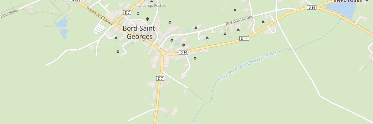 Plan du 8 Rte de Lepaud à Bord-Saint-Georges
