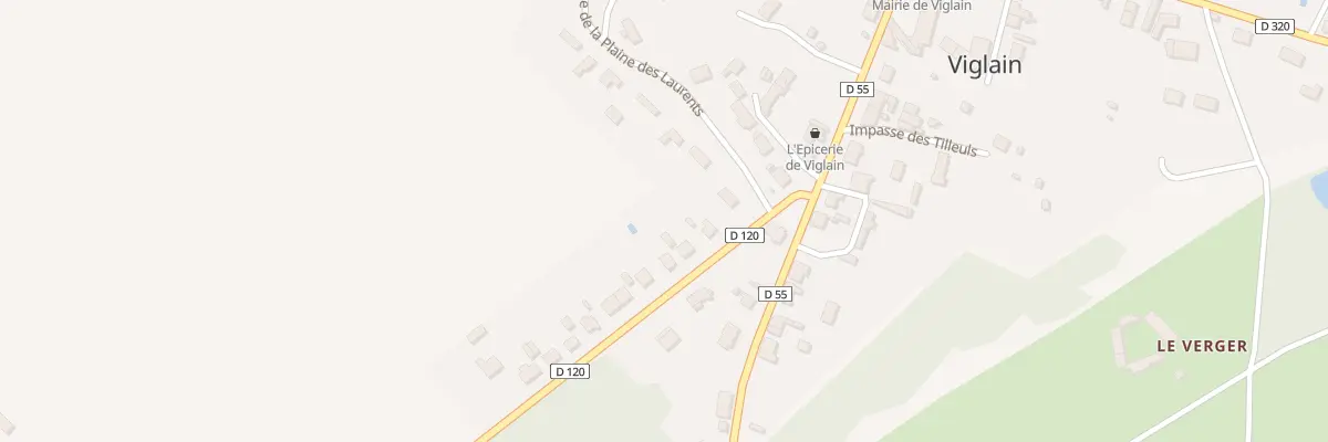 Plan du 4 Rte de Vannes sur Cosson à Viglain
