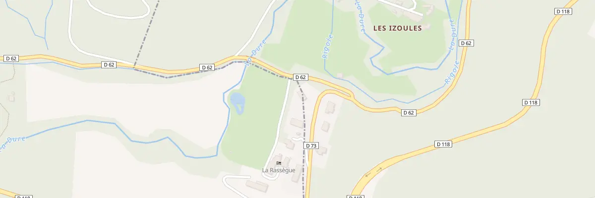 Plan du 2 Rte de Caudebronde à Caudebronde