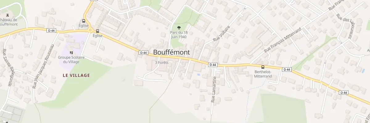 Plan du 24 Rue de la République à Bouffémont