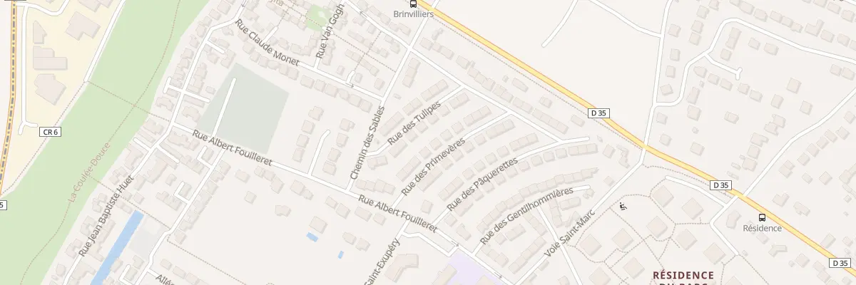 Plan du 24 Rue des Paquerettes à Villiers-sur-Orge