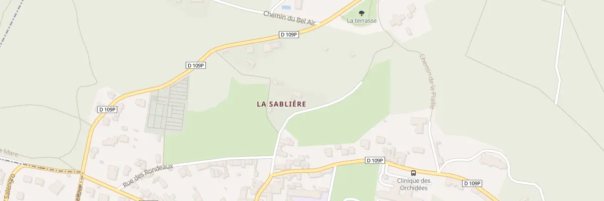 Plan du 3 Rue de la Sablière à Andilly