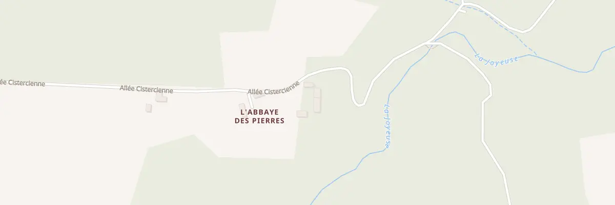 Plan du 29 L’Abbaye des Pierres à Sidiailles