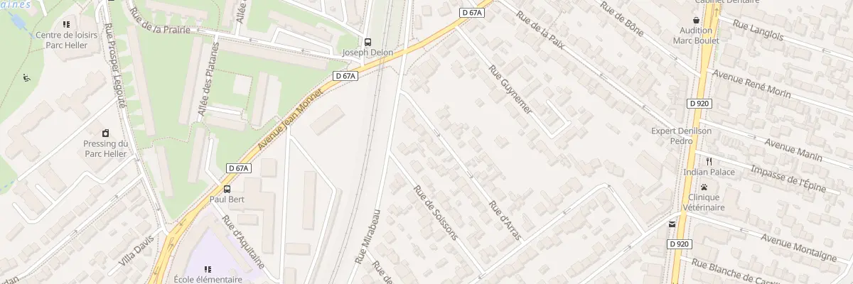 Plan du 8 Rue d’Arras à Antony