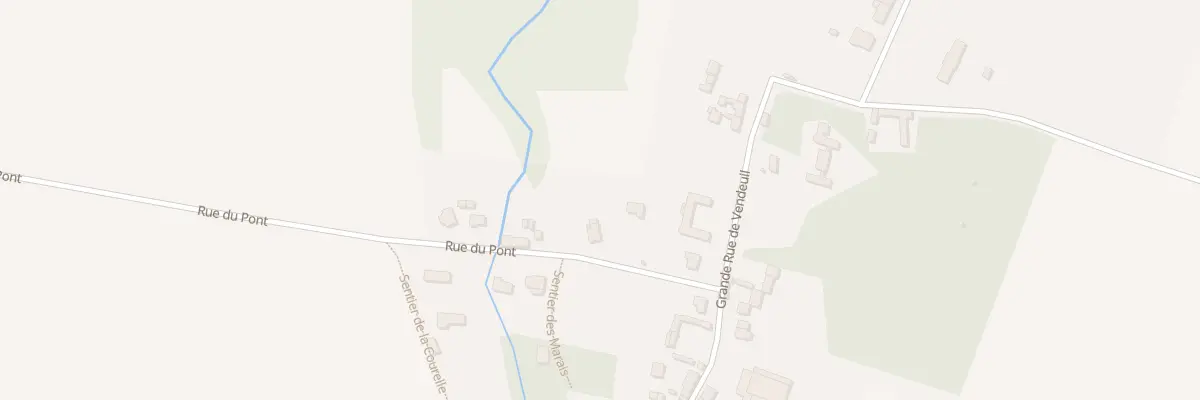 Plan du 3 Rue du Pont à Vendeuil-Caply