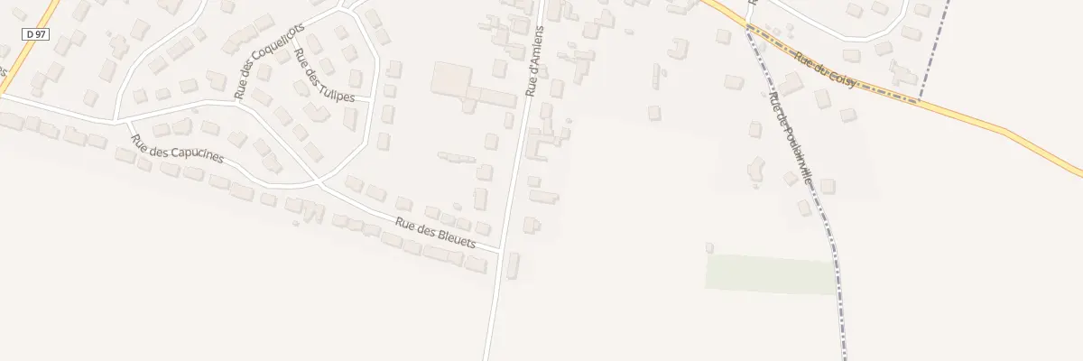 Plan du 5067 Rue d’Amiens à Bertangles