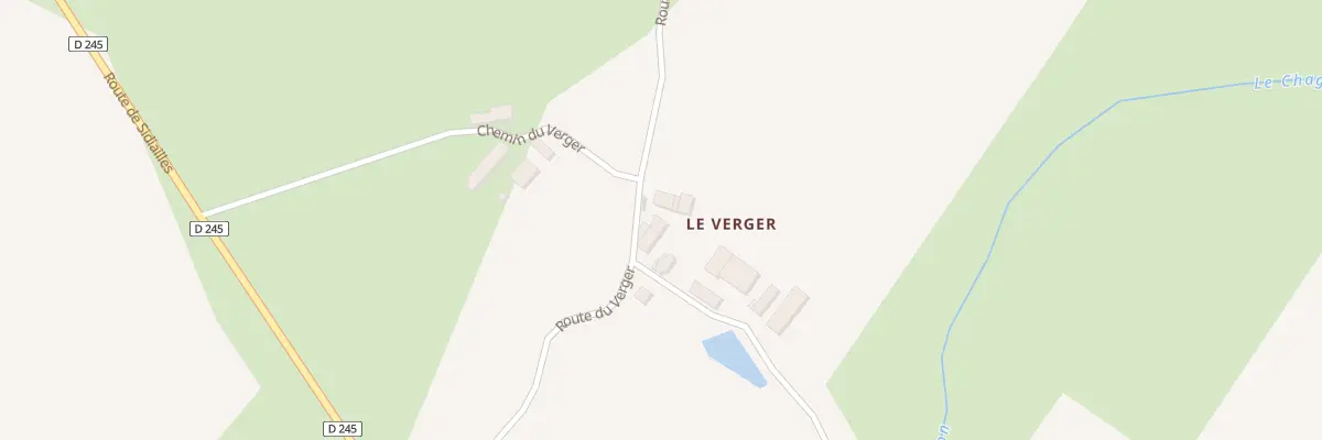 Plan du 5191 Le Verger à Saint-Palais