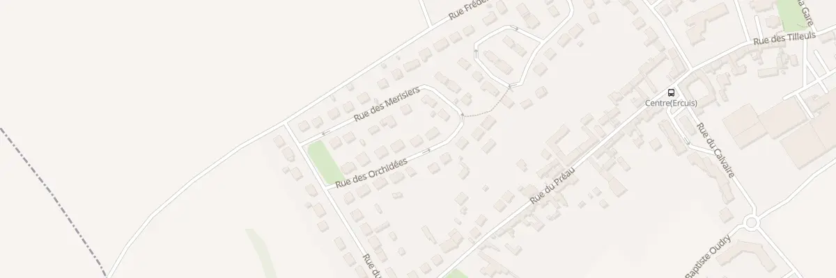 Plan du 113 Rue des Orchidees à Ercuis