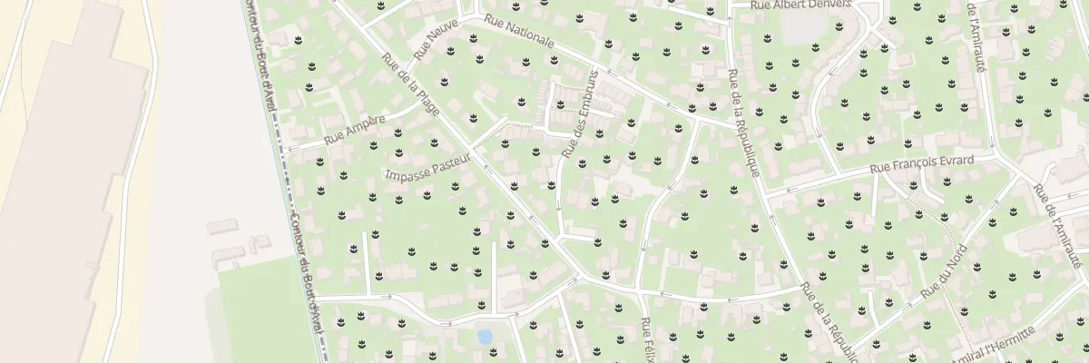 Plan du 30 Rue des Embruns à Dunkerque