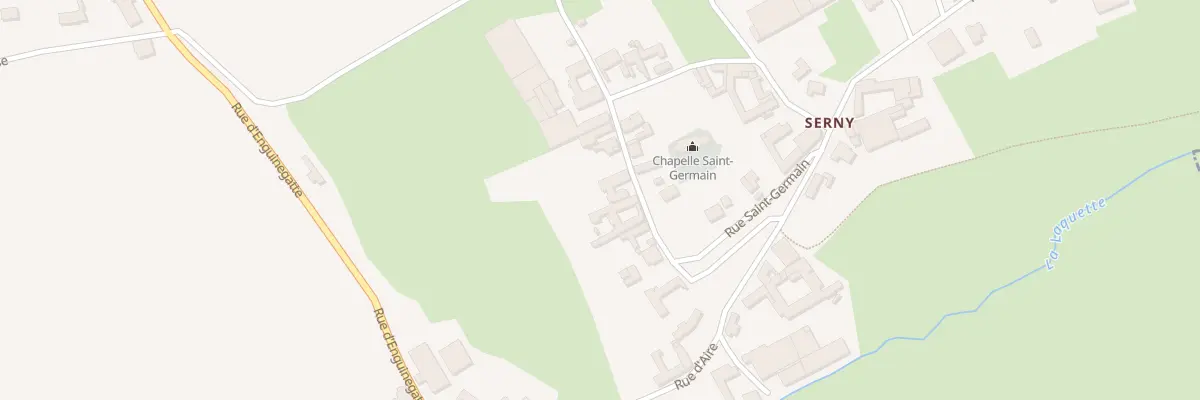 Plan du 9 Rue Saint-germain à Enquin-lez-Guinegatte