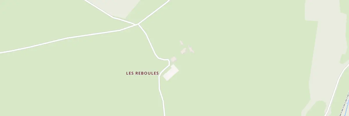 Plan du 1 Les Reboules à Peyrat-la-Nonière