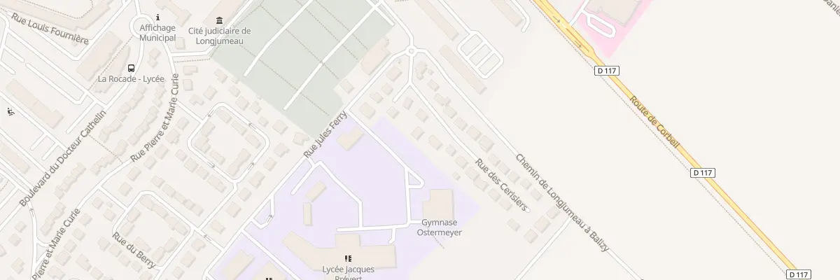 Plan du 24 Rue des Cerisiers à Longjumeau