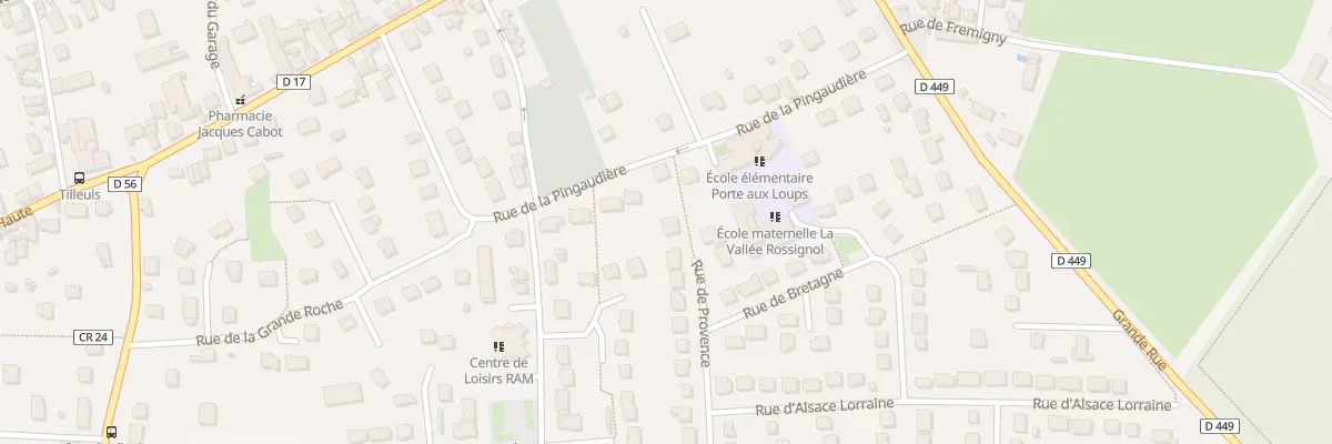 Plan du 22B Rue de la Pingaudière à Bouray-sur-Juine