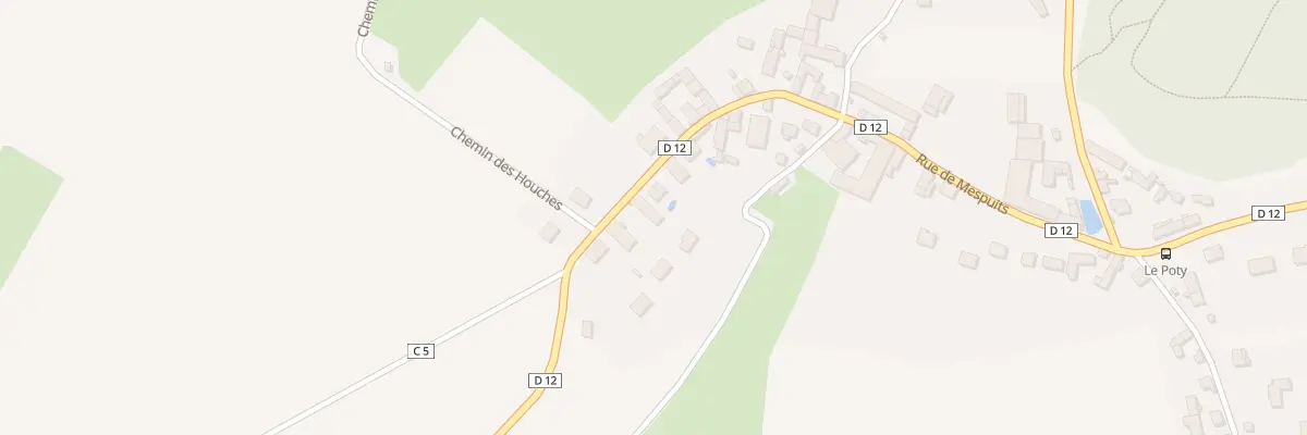 Plan du 13 Rue de Mespuits à Valpuiseaux