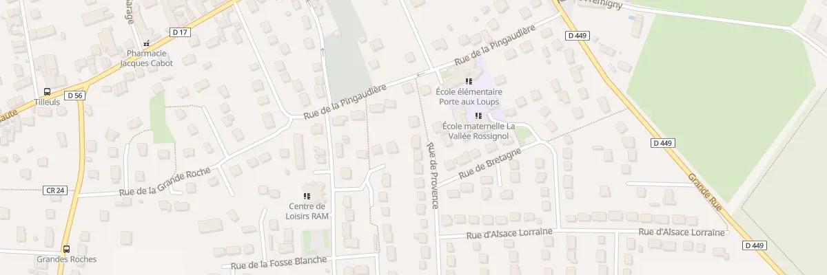 Plan du 27 Rue de Provence à Bouray-sur-Juine