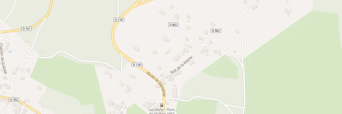 Plan du 4 Rue de la Mairie aux Martys
