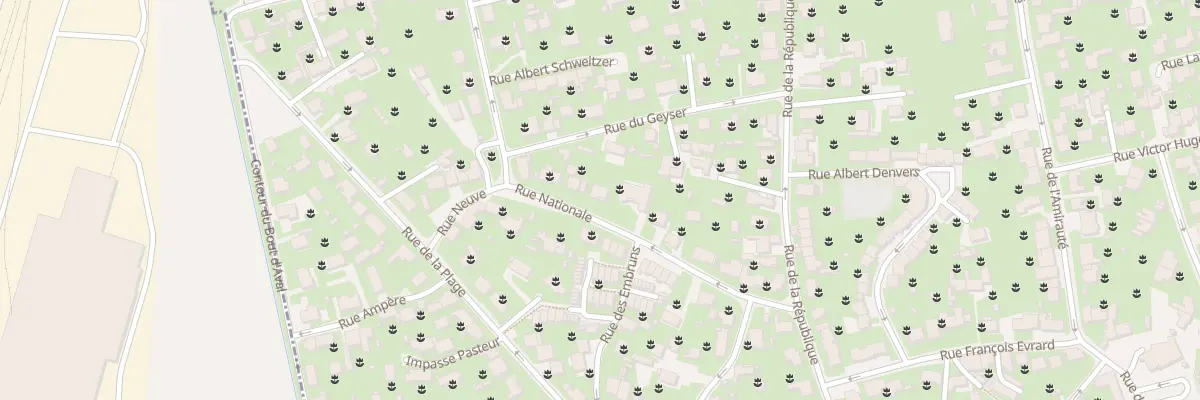Plan du 22 Rue Nationale Fort Mardyck à Dunkerque