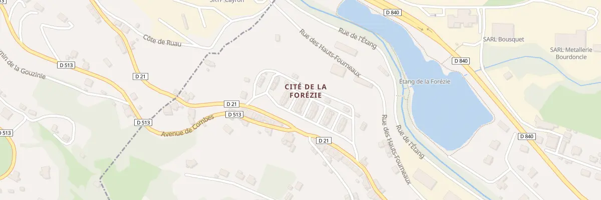 Plan du 16 Cité de la Forezie à Firmi