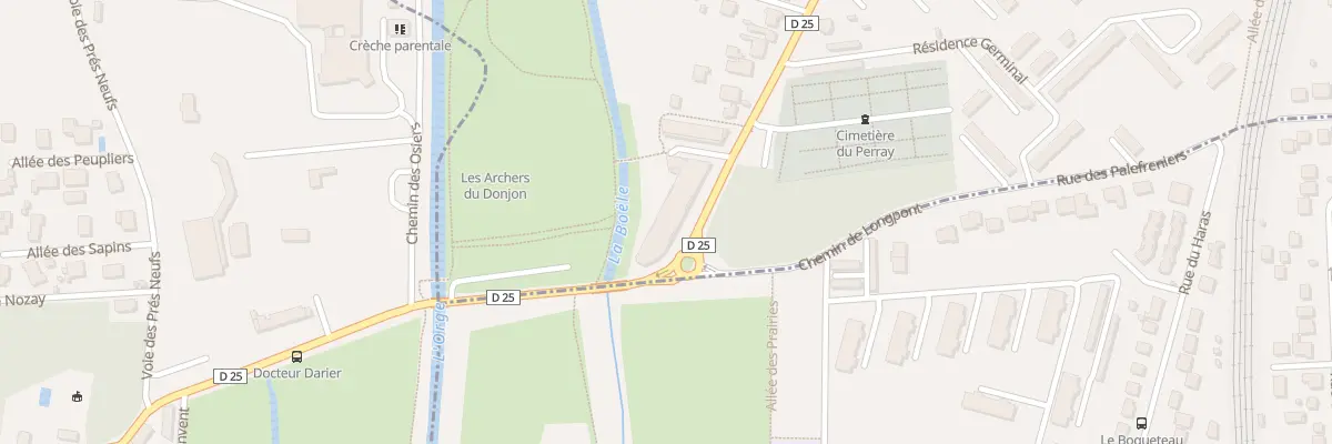 Plan du 236 Rte de Longpont à Sainte-Geneviève-des-Bois