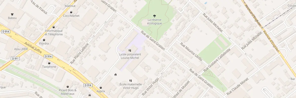 Plan du 67 Rue de Saint-Gratien à Épinay-sur-Seine