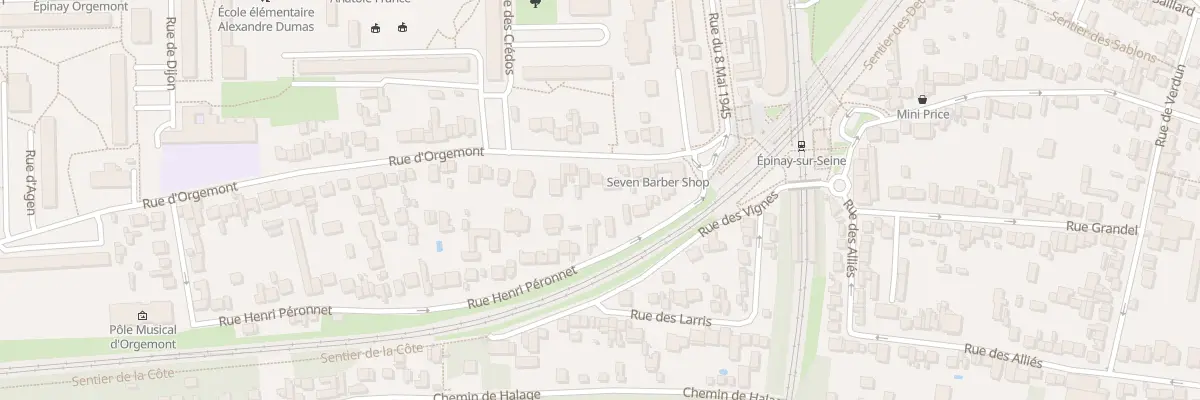 Plan du 17 Rue d’Orgemont à Épinay-sur-Seine