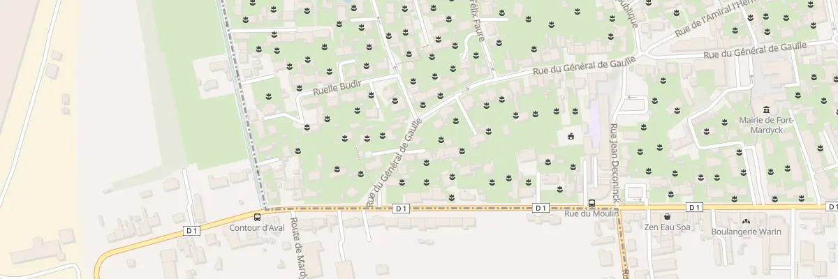 Plan du 117 Rue du General de Gaulle Fm à Dunkerque