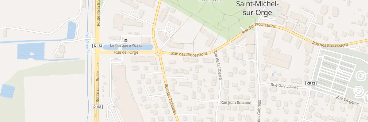 Plan du 4 Rue des Processions à Saint-Michel-sur-Orge