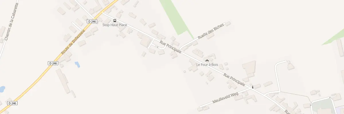 Plan du 49 Rue Principale à Volckerinckhove