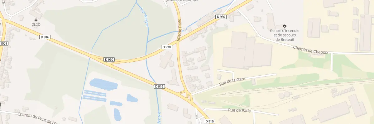 Plan du 49 Rue de Paris à Breteuil
