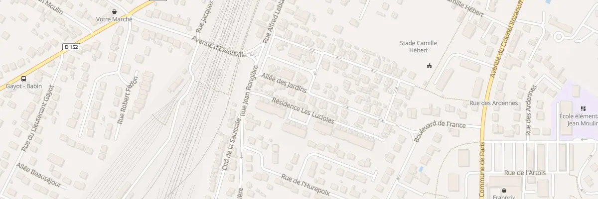 Plan du 31 Rue Georges Charles Burger à Brétigny-sur-Orge