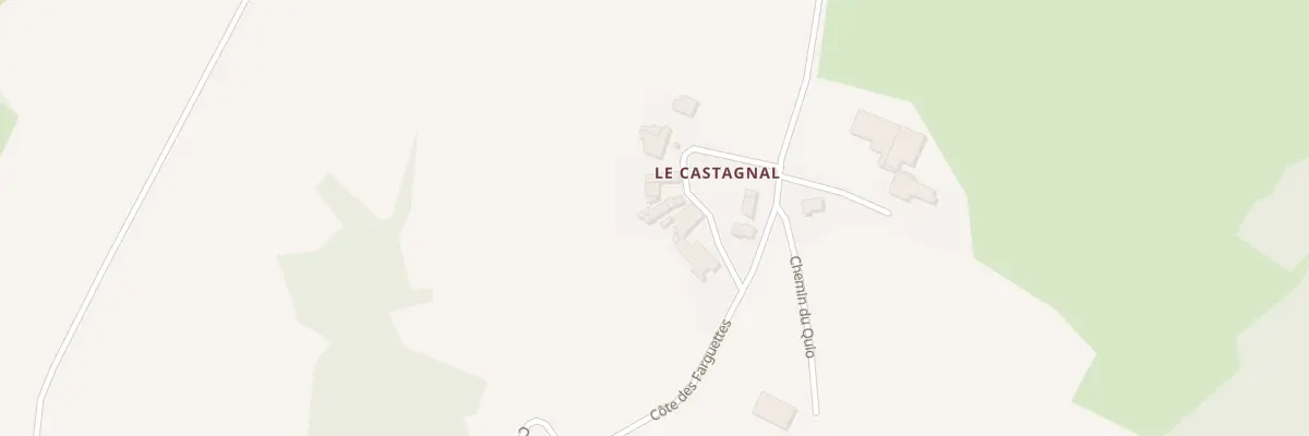 Plan du 112 Che de La Rougearié à Crespinet